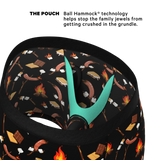 The S'more The Merrier | Campfire Ball Hammock® Pouch Underwear With Fly - Shinesty - Flyclothing LLC