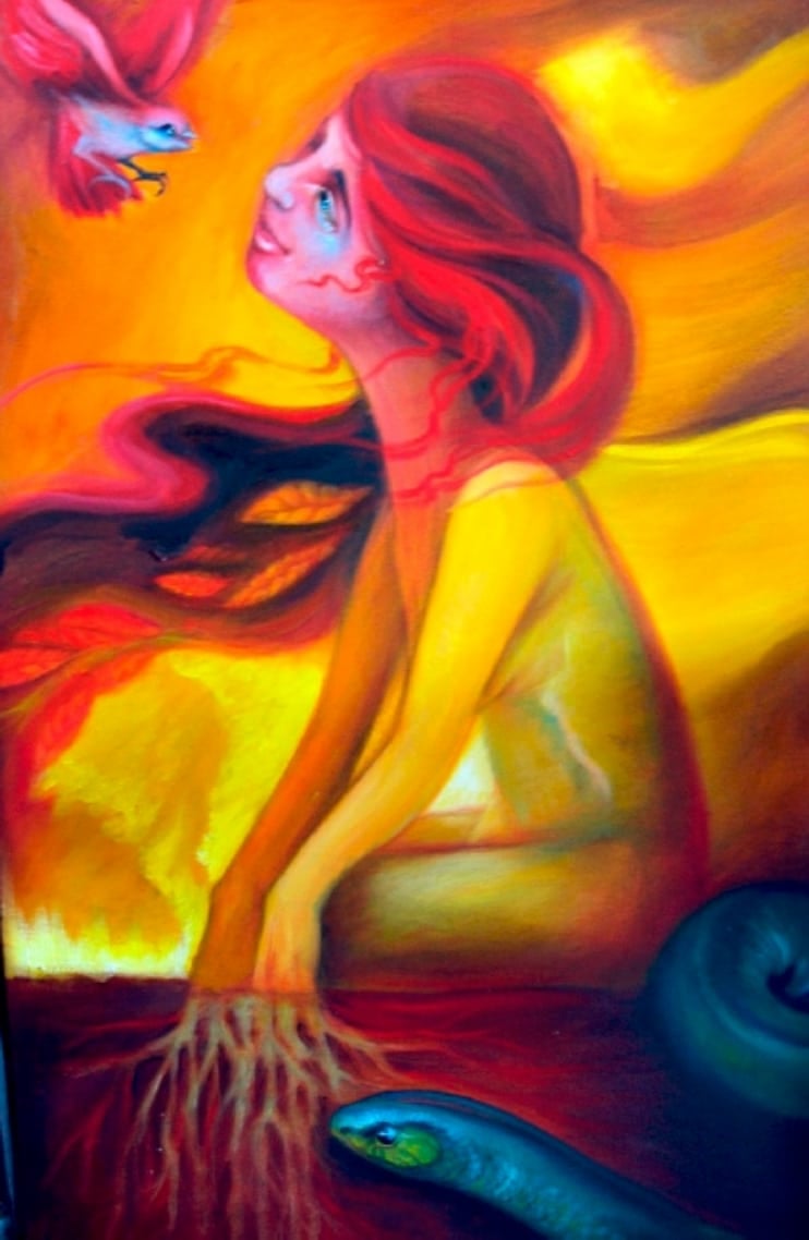 Black Market Art Company Sacred Skin Print