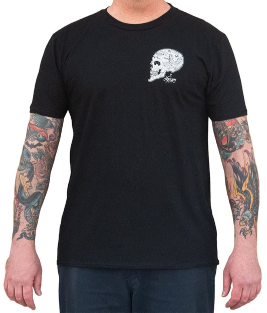 Christian Nguyen Sacred Skull Men's T-Shirt - Lowbrow Art Company