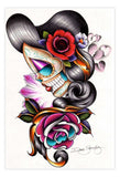 Black Market Art Company Sad Girl Print