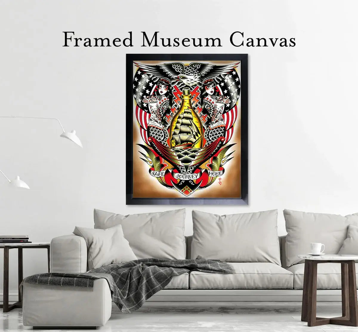 Black Market Art Company Safe Journey Print - Black Market Art Company - Flyclothing LLC