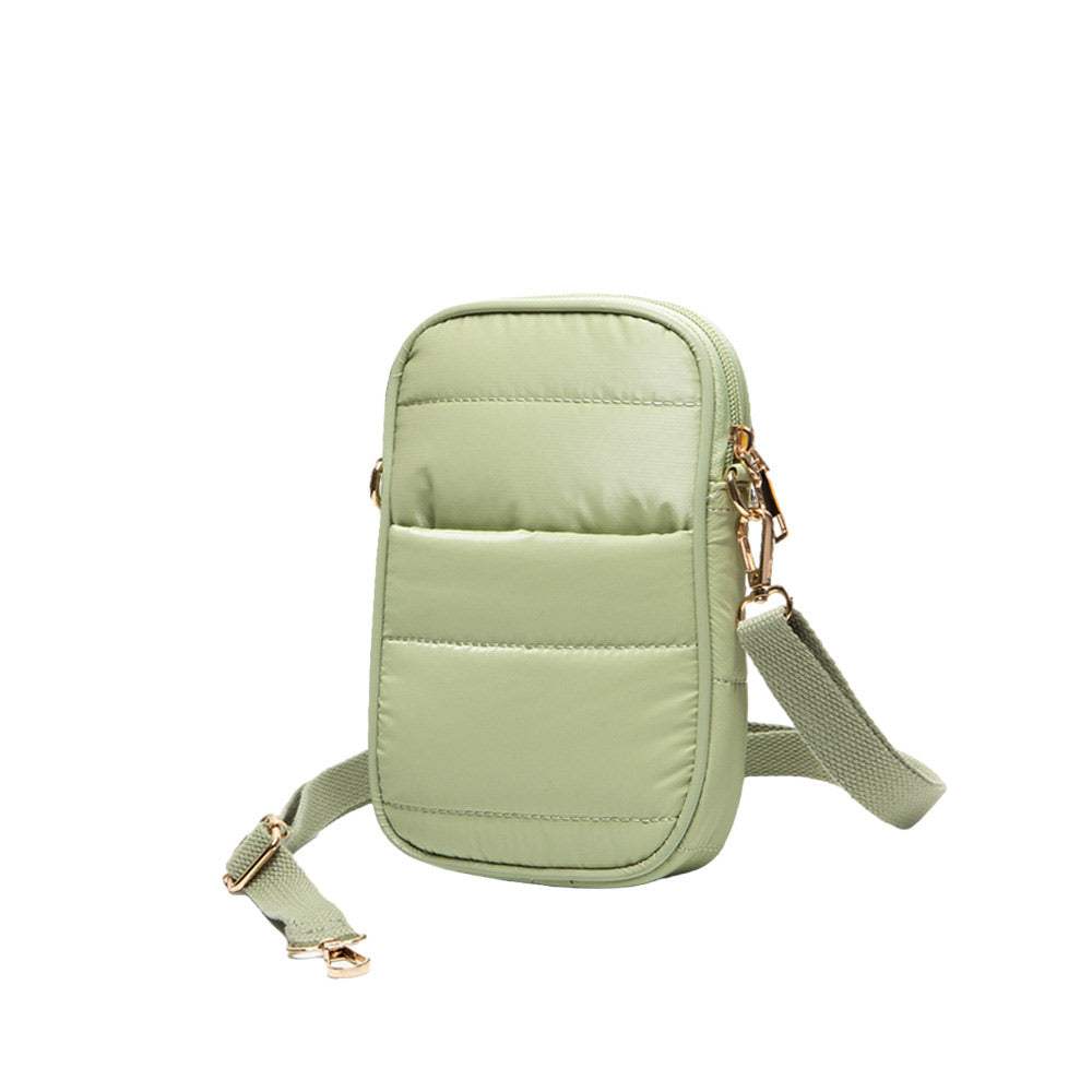 Puffer Rectangle Crossbody Bag - Madeline Love - Flyclothing LLC