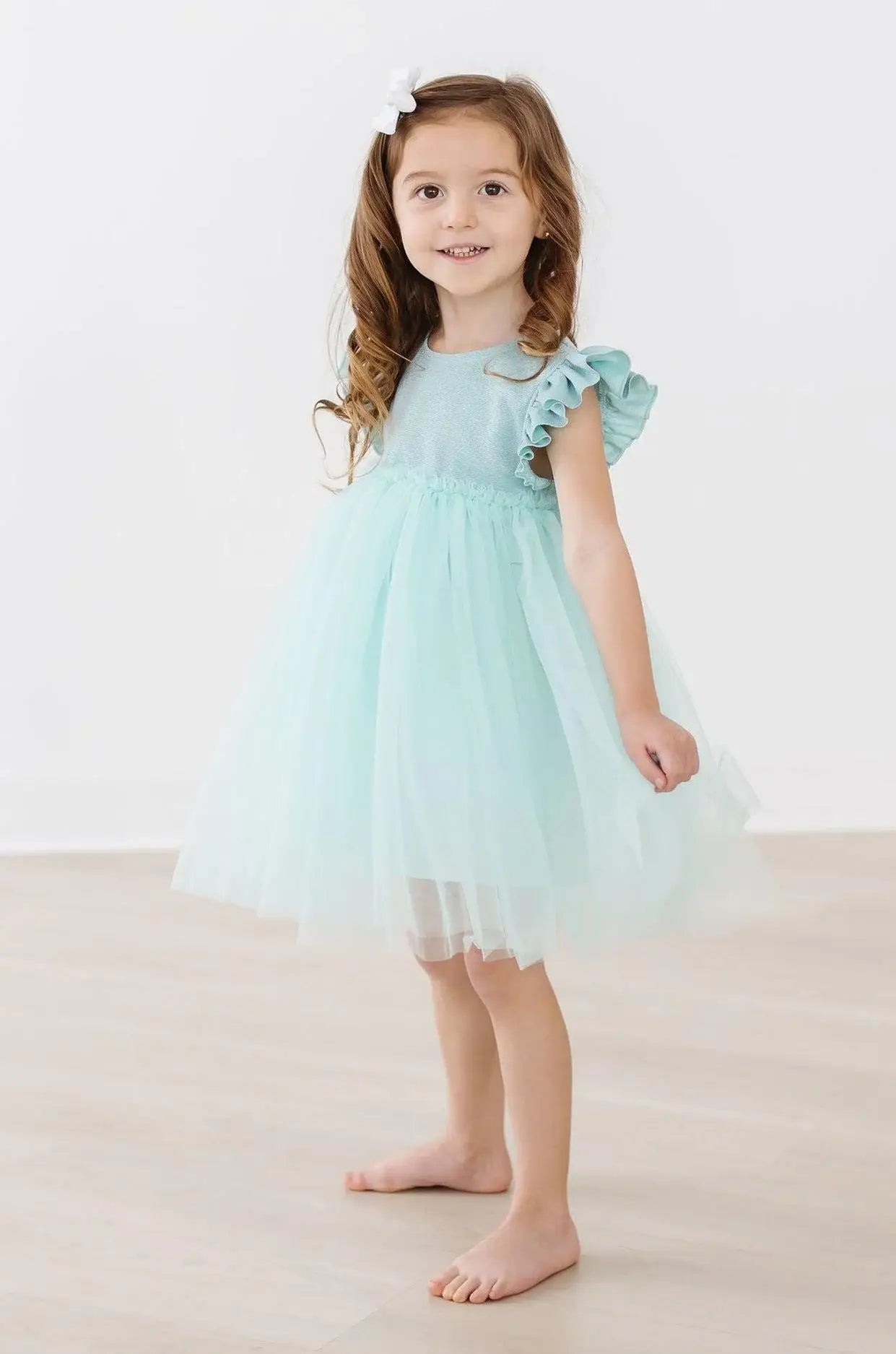 Sage Shimmer Tutu Dress - Mila & Rose ® - Flyclothing LLC