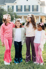 Sage/Coconut Star Cozy Cardigan - Mila & Rose ® - Flyclothing LLC