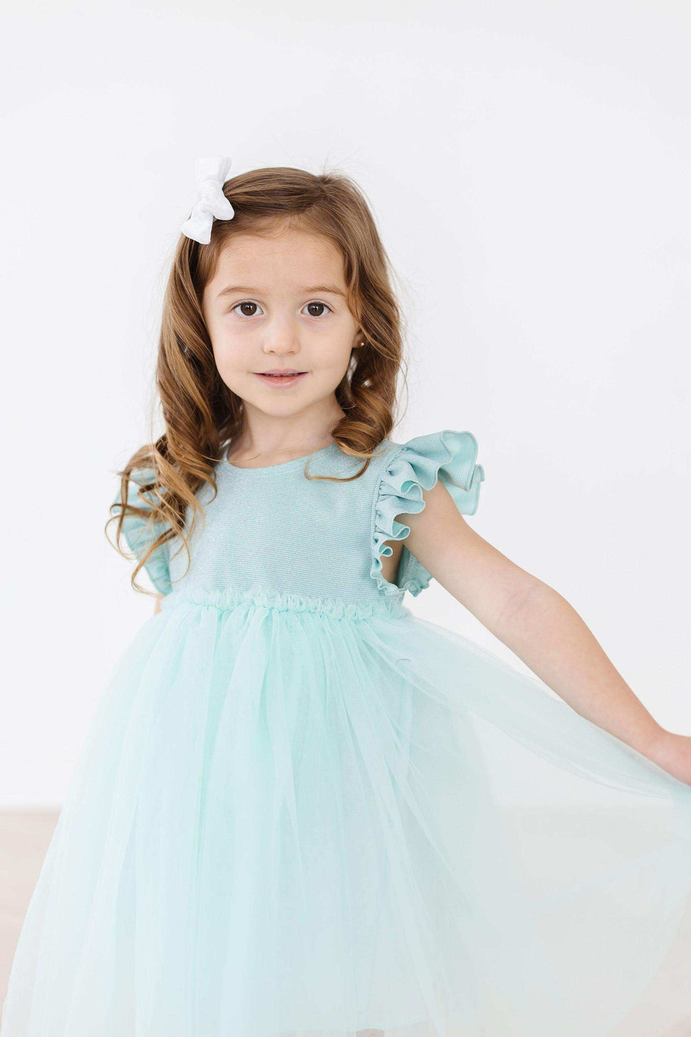 Sage Shimmer Tutu Dress - Mila & Rose ® - Flyclothing LLC