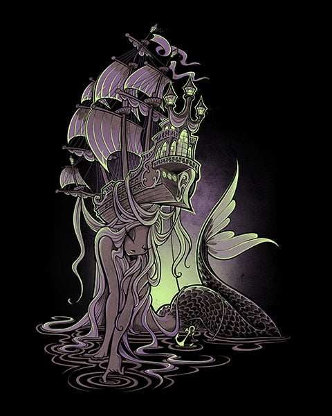 Black Market Art Company Sailors Beware Print - Black Market Art Company - Flyclothing LLC