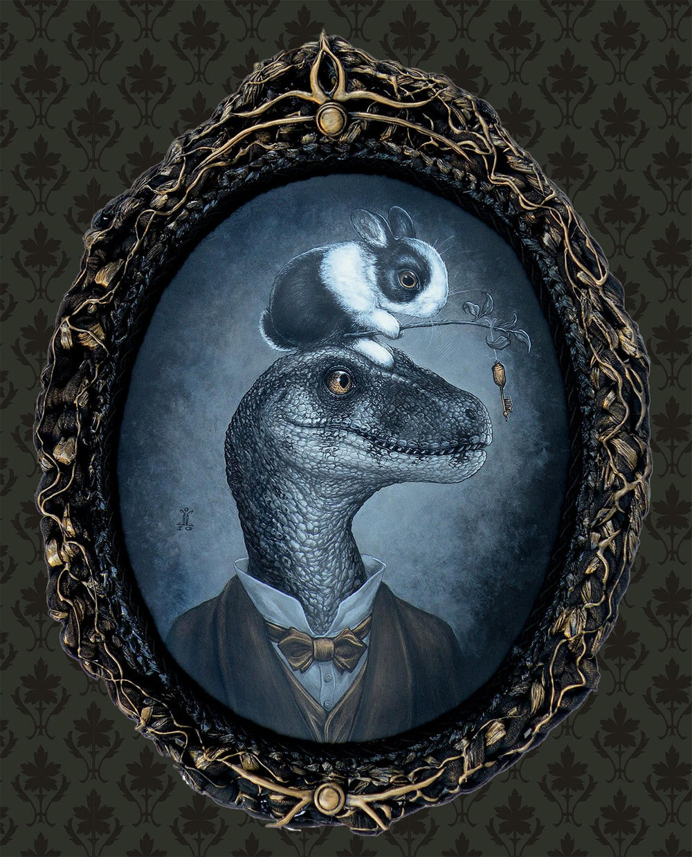 Black Market Art Company Saint Gus & Pilot Print