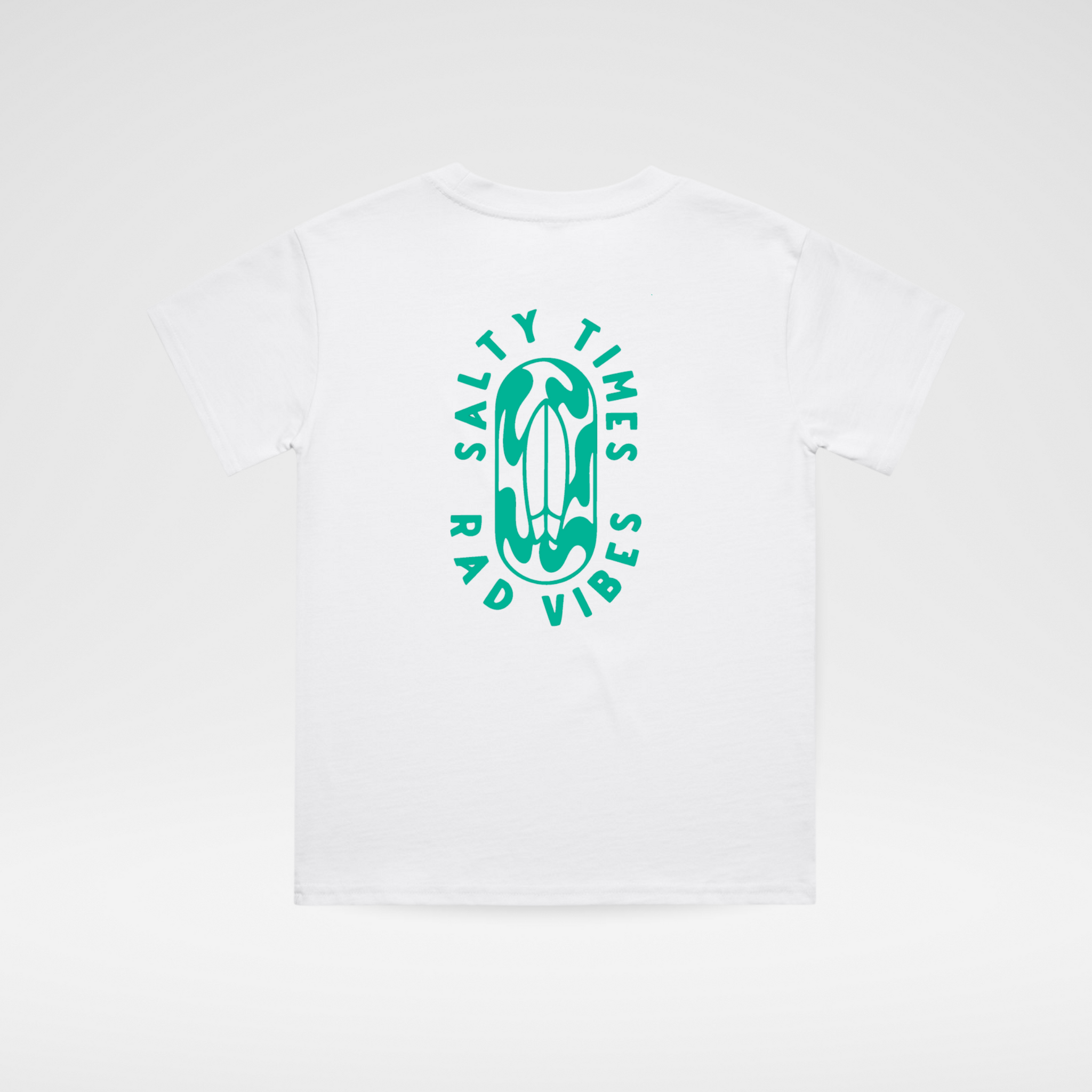 SALTY TIMES TEE - WHITE