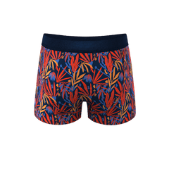The San Diego Sunrise | Tropical Foliage Ball Hammock® Pouch Trunks Underwear - Shinesty