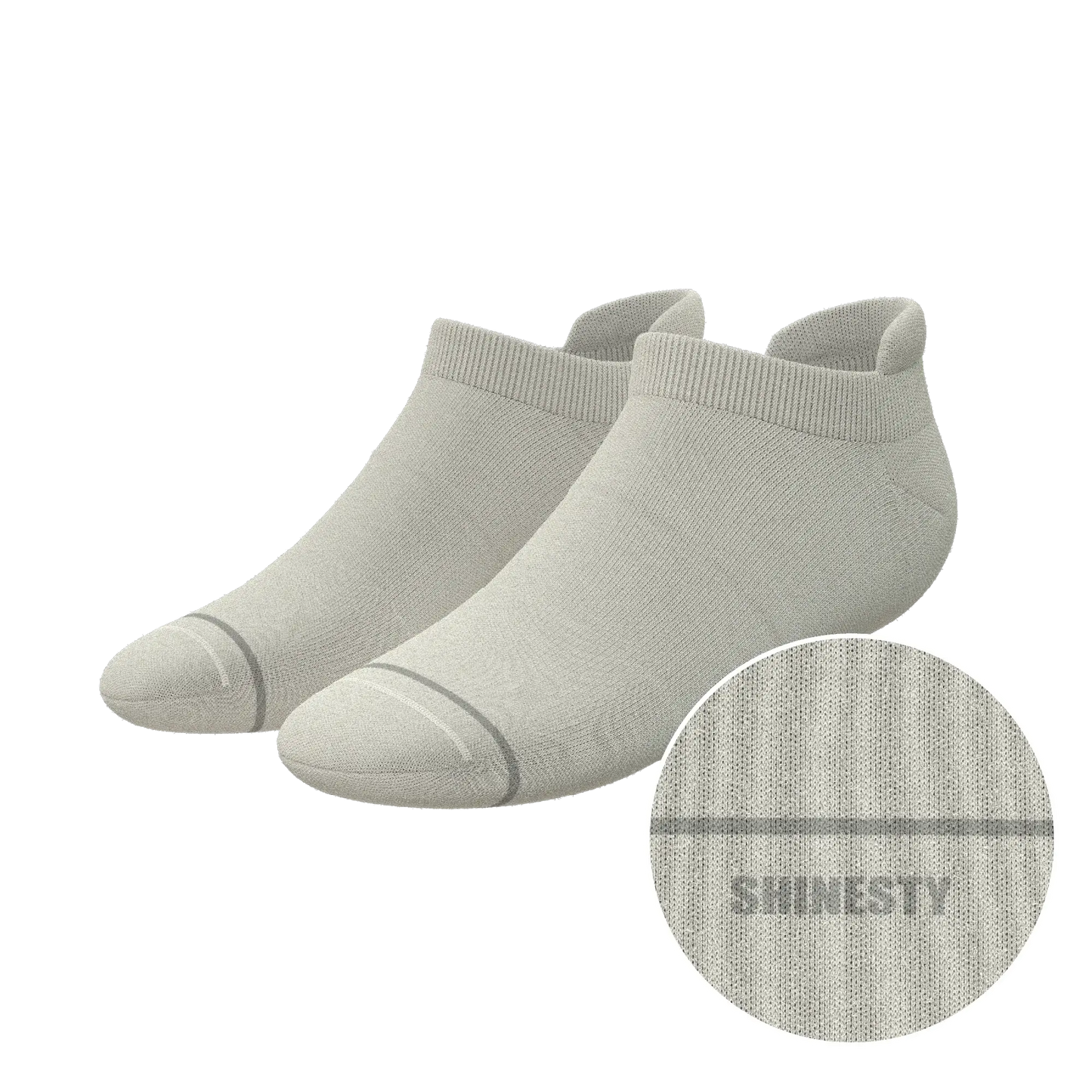 The Sandstorm | Plain Tan Heel Hammock™ Ankle Socks - Shinesty - Flyclothing LLC