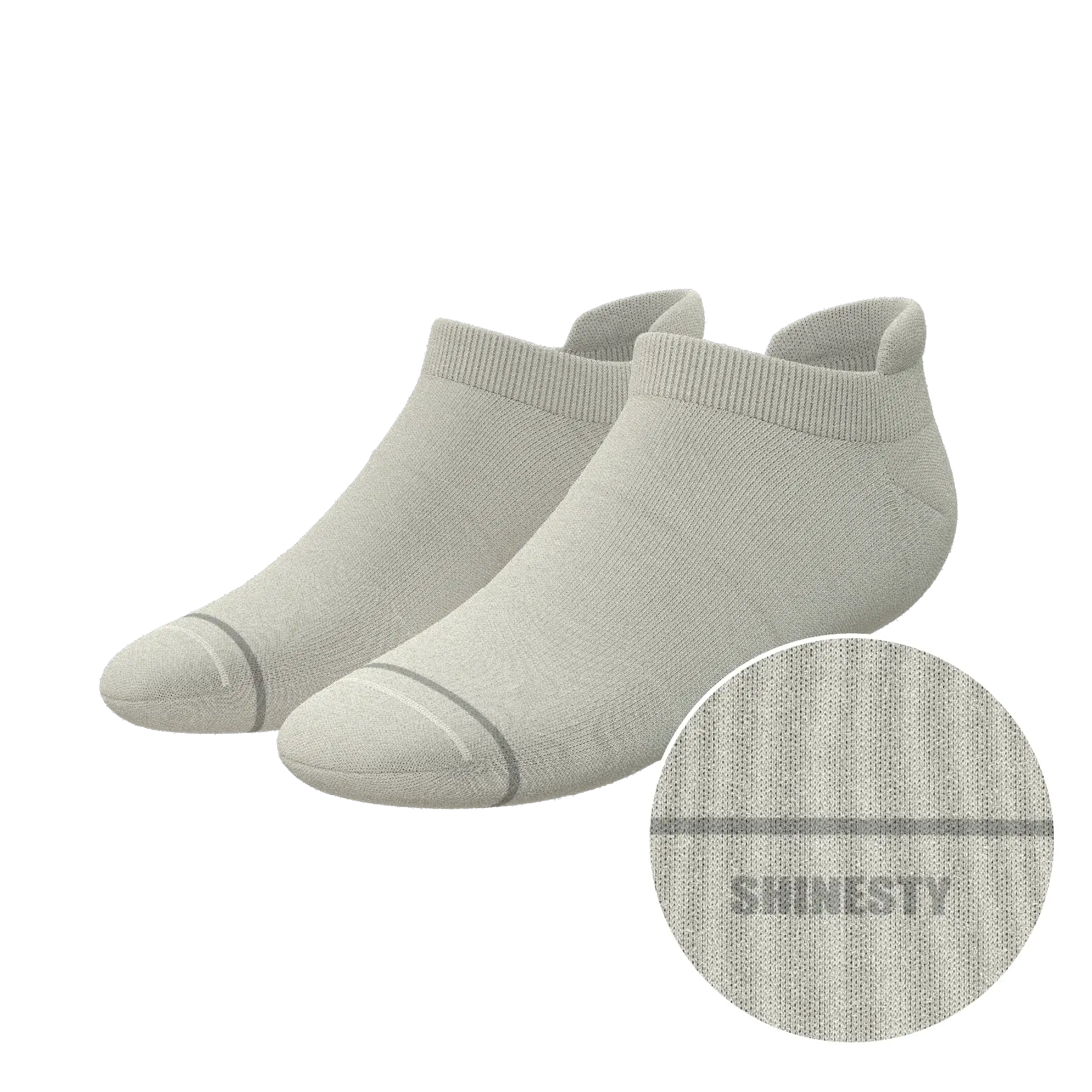 The Sandstorm | Plain Tan Heel Hammock™ Ankle Socks - Shinesty - Flyclothing LLC