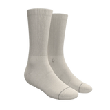 The Sandstorm | Plain Tan Heel Hammock™ Crew Socks - Shinesty - Flyclothing LLC
