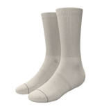 The Sandstorm | Plain Tan Heel Hammock™ Crew Socks - Shinesty - Flyclothing LLC