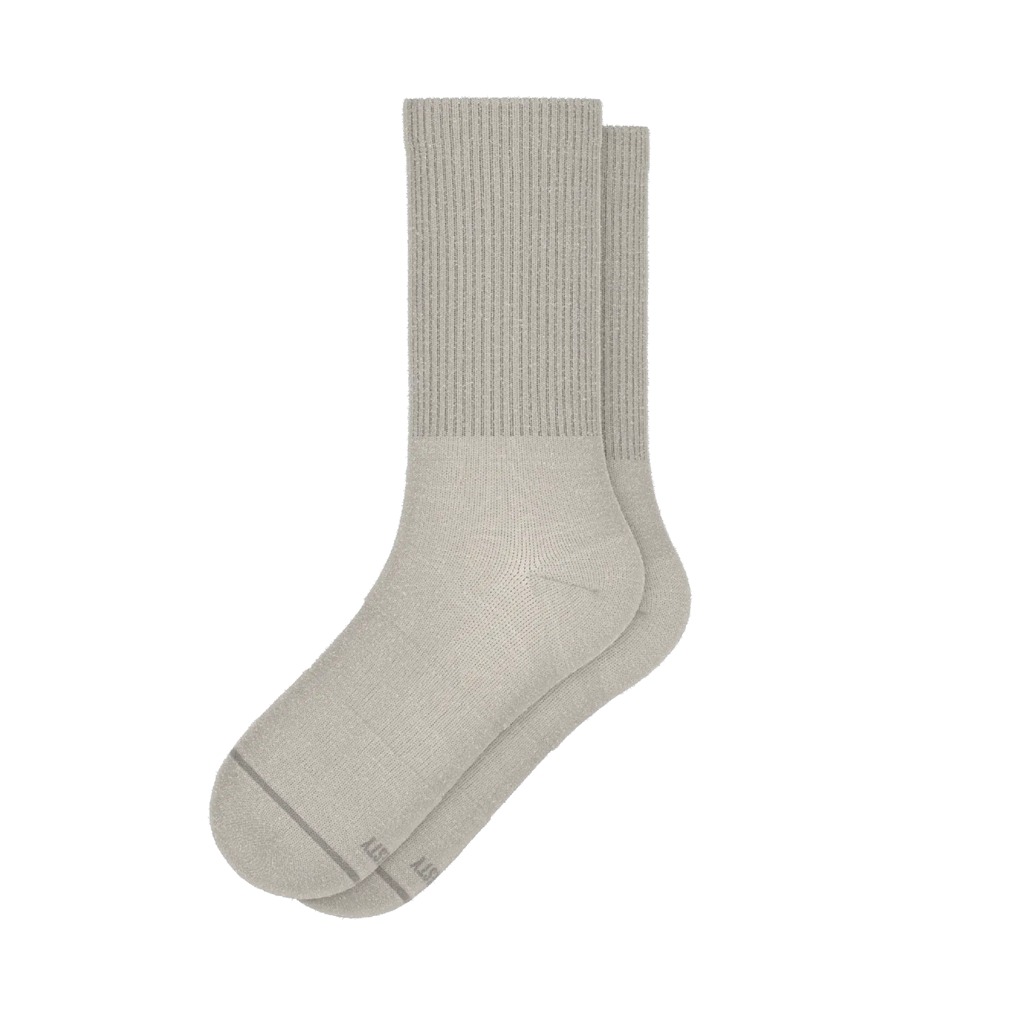 The Sandstorm | Plain Tan Heel Hammock™ Crew Socks - Shinesty - Flyclothing LLC