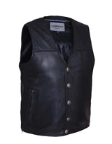 Santa Fe - Men's Premium Leather Motorcycle Vest - Unik Just for Bikers - Flyclothing LLC