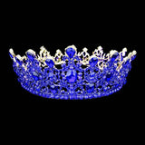 Round Teardrop Stone Accented Princess Tiara - Madeline Love - Flyclothing LLC