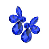 Teardrop Marquise Stone Cluster Evening Earrings - Madeline Love - Flyclothing LLC