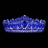 Teardrop Stone Accented Crown Tiara - Madeline Love - Flyclothing LLC