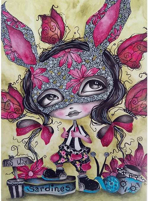 Black Market Art Company Sardines Print - Black Market Art Company - Flyclothing LLC