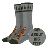 The Sassquatch | Bigfoot Heel Hammock™ Crew Socks - Shinesty - Flyclothing LLC
