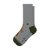 The Sassquatch | Bigfoot Heel Hammock™ Crew Socks - Shinesty - Flyclothing LLC