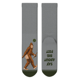 The Sassquatch | Bigfoot Heel Hammock™ Crew Socks - Shinesty - Flyclothing LLC