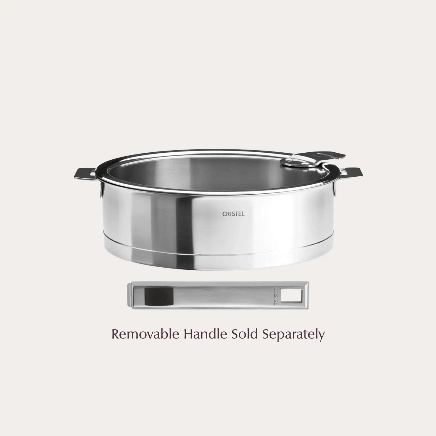 Saute pan with lid - CRISTEL USA - Flyclothing LLC