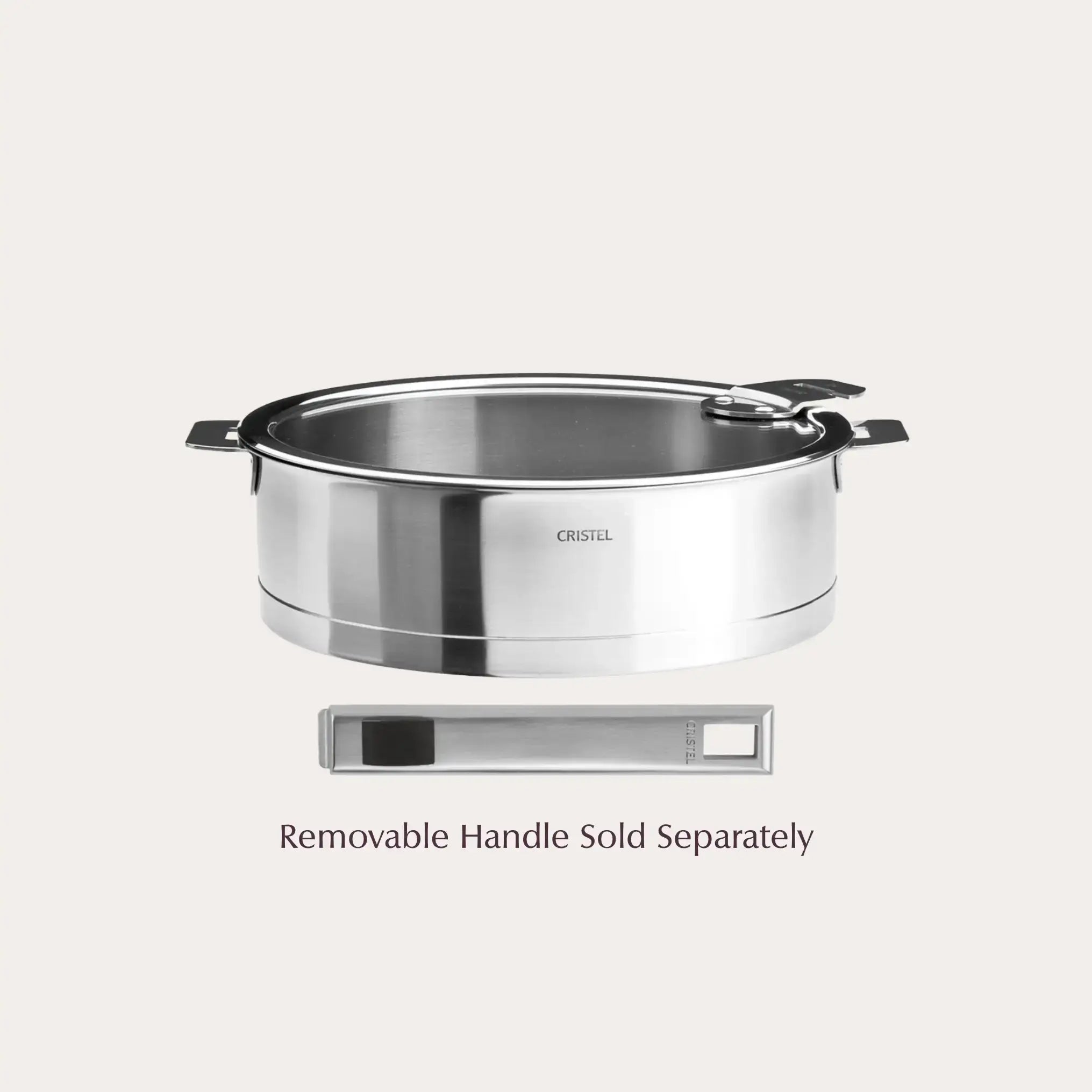 Saute pan with lid - CRISTEL USA - Flyclothing LLC