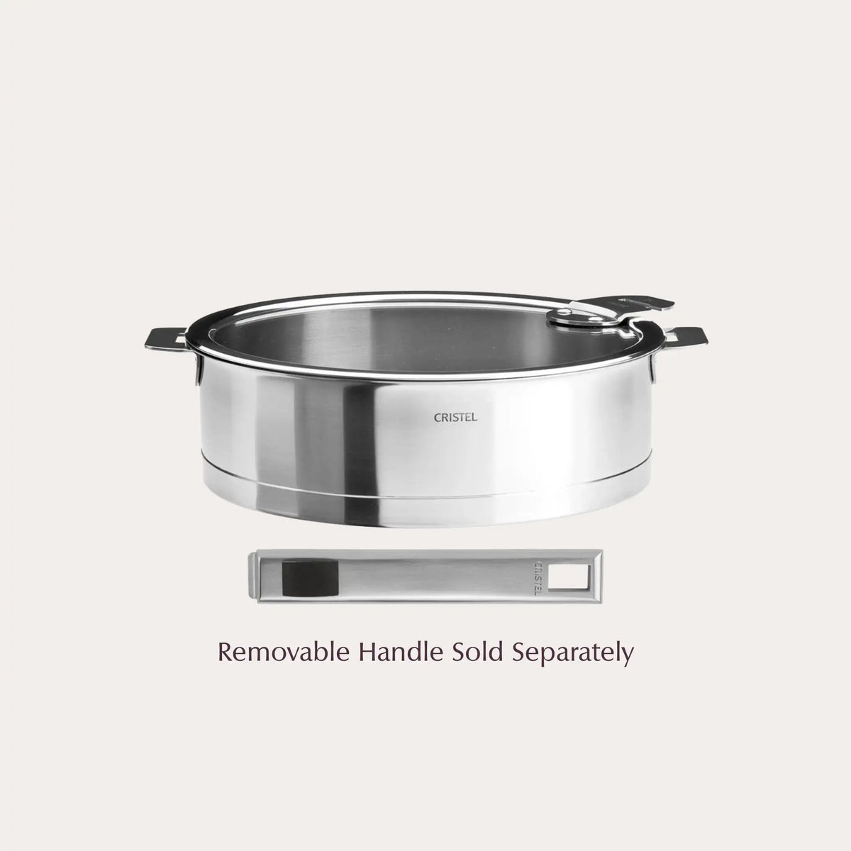 Saute pan with lid - CRISTEL USA - Flyclothing LLC