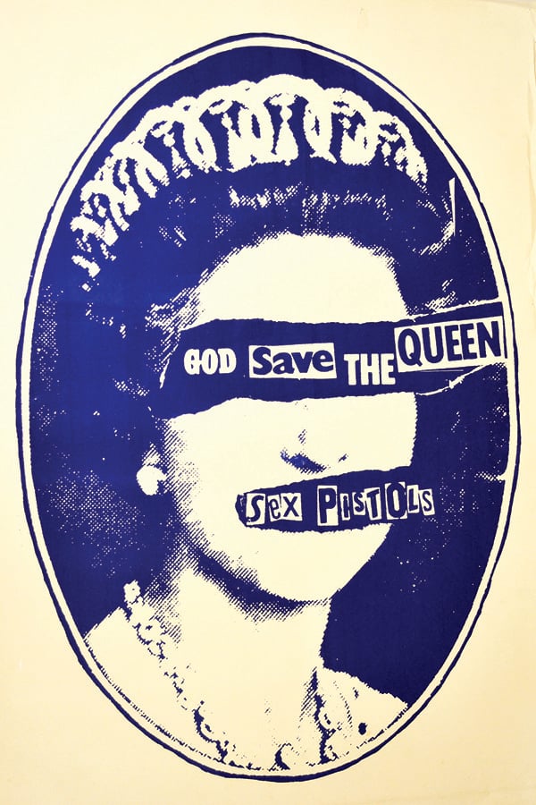 Black Market Art Company Save the Queen Print