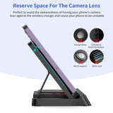 4 in 1 Foldable Wireless Charger Stand For IPhone 15 14 13 12 for Apple Watch 9 8 Airpods Pro iWatch Fast Charging Dock Station - ZeeBelle.com - Flyclothing LLC