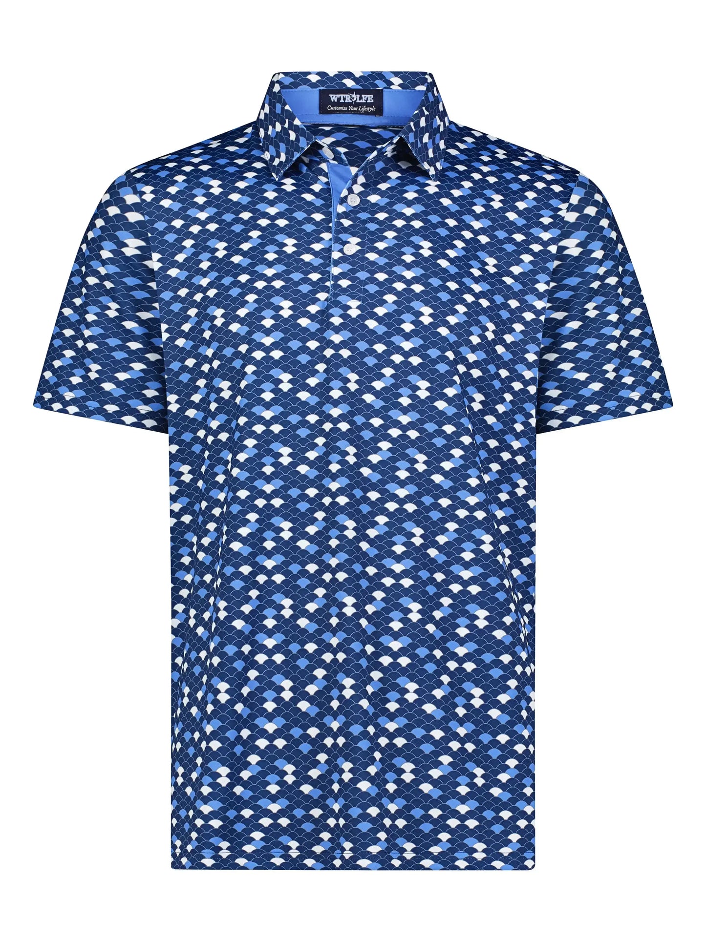 Scales Polo - White Water Life - Flyclothing LLC