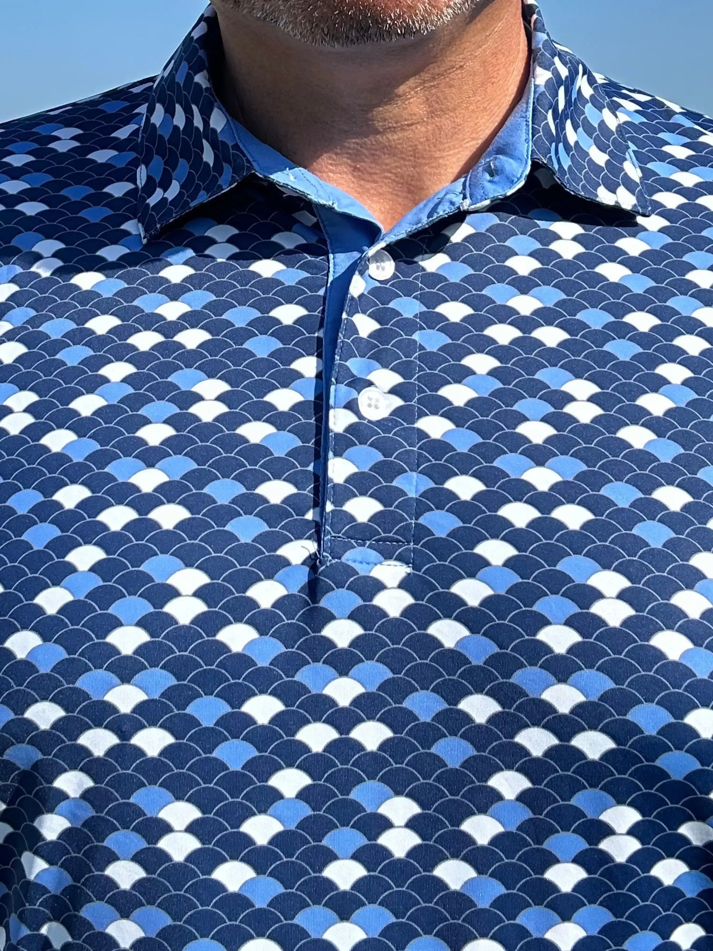 Scales Polo - White Water Life - Flyclothing LLC