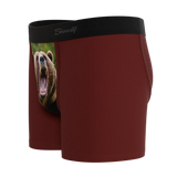 The Scare Bear | Grizzly Bear Boy's Boxer Briefs - Shinesty - Flyclothing LLC