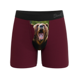 The Scare Bear | Grizzly Bear Ball Hammock® Pouch Underwear With Fly - Shinesty - Flyclothing LLC