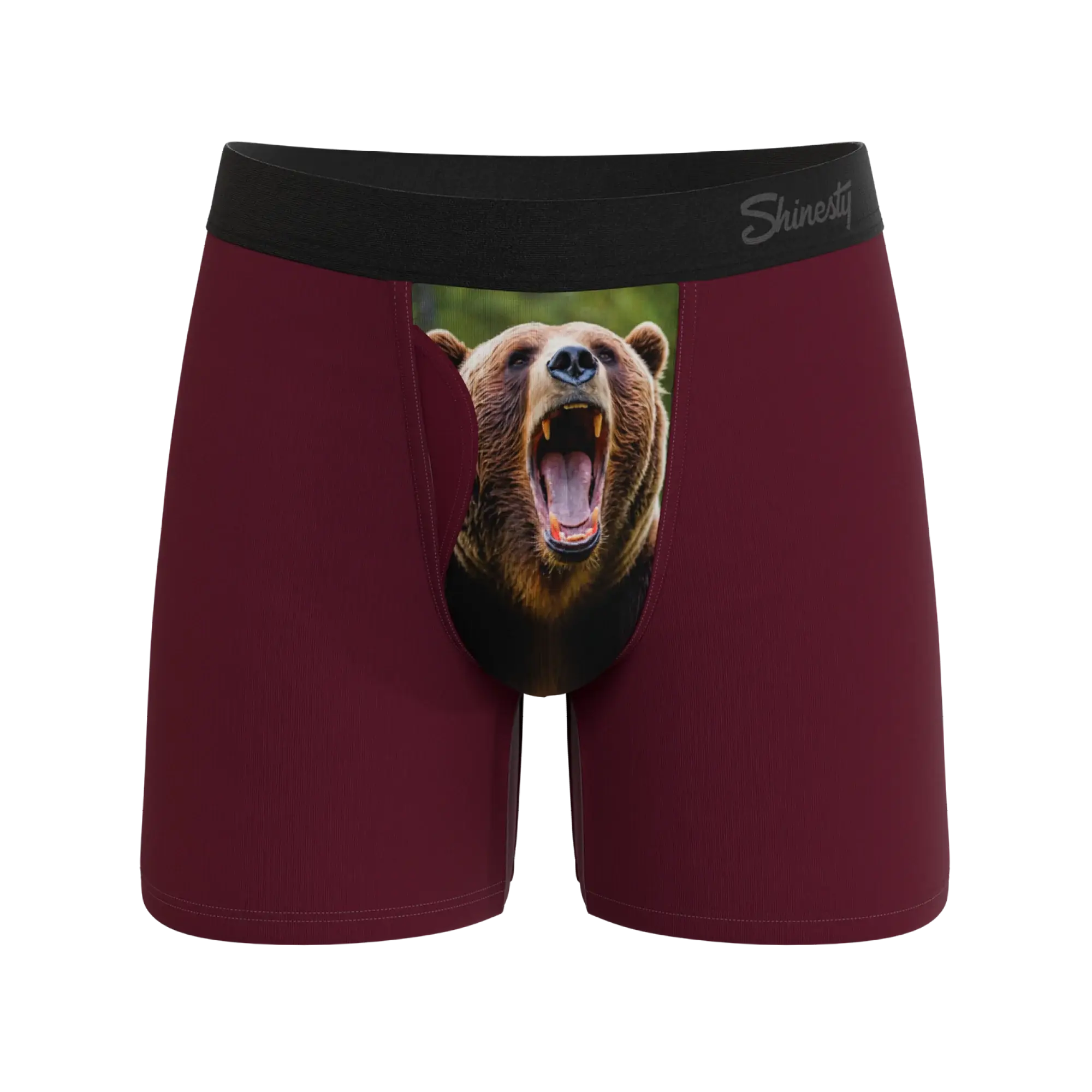 The Scare Bear | Grizzly Bear Ball Hammock® Pouch Underwear With Fly - Shinesty - Flyclothing LLC