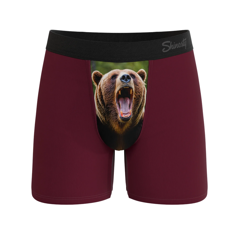 The Scare Bear | Grizzly Bear Ball Hammock® Pouch Underwear - Shinesty - Flyclothing LLC