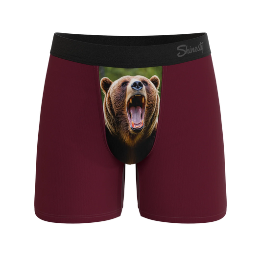 The Scare Bear | Grizzly Bear Ball Hammock® Pouch Underwear - Shinesty - Flyclothing LLC