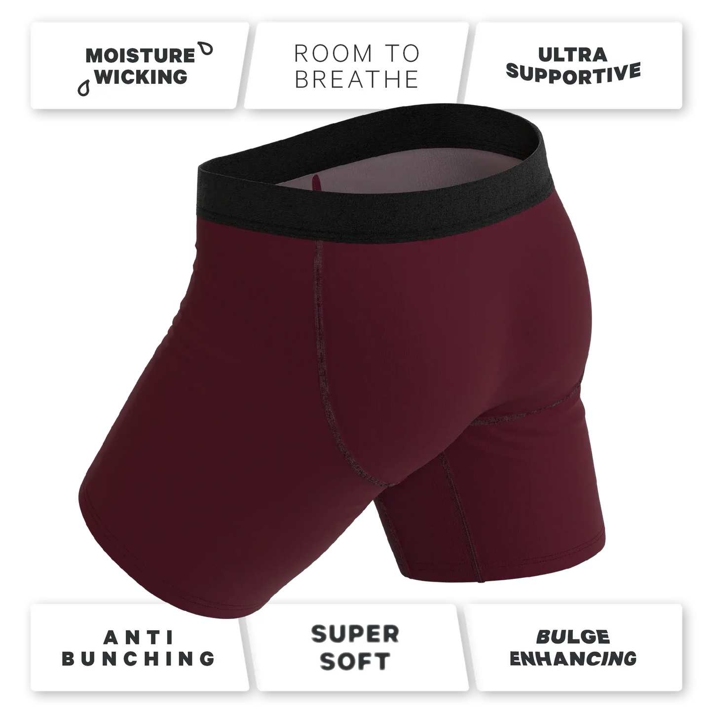 The Scare Bear | Grizzly Bear Long Leg Ball Hammock® Pouch Underwear With Fly - Shinesty - Flyclothing LLC