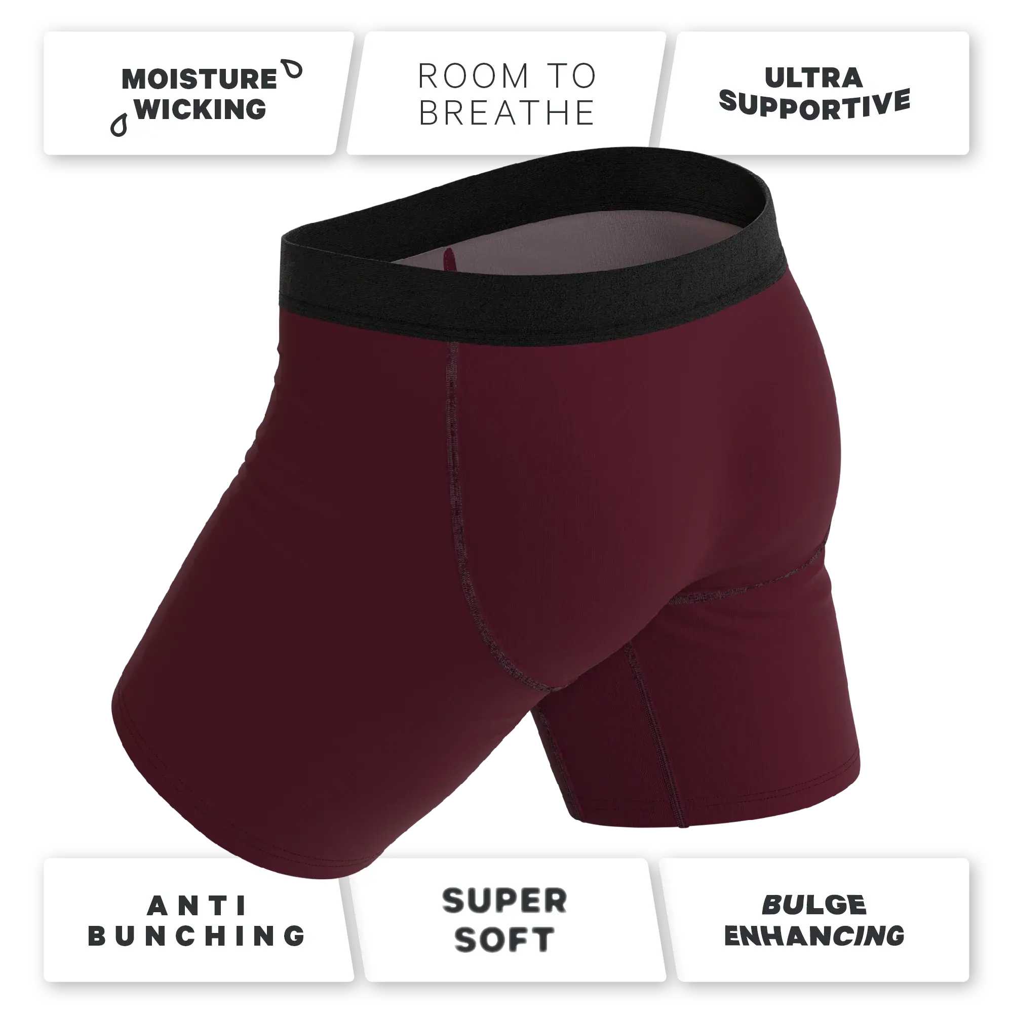 The Scare Bear | Grizzly Bear Long Leg Ball Hammock® Pouch Underwear With Fly - Shinesty - Flyclothing LLC