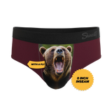 The Scare Bear | Grizzly Bear Ball Hammock® Pouch Underwear Briefs - Shinesty - Flyclothing LLC