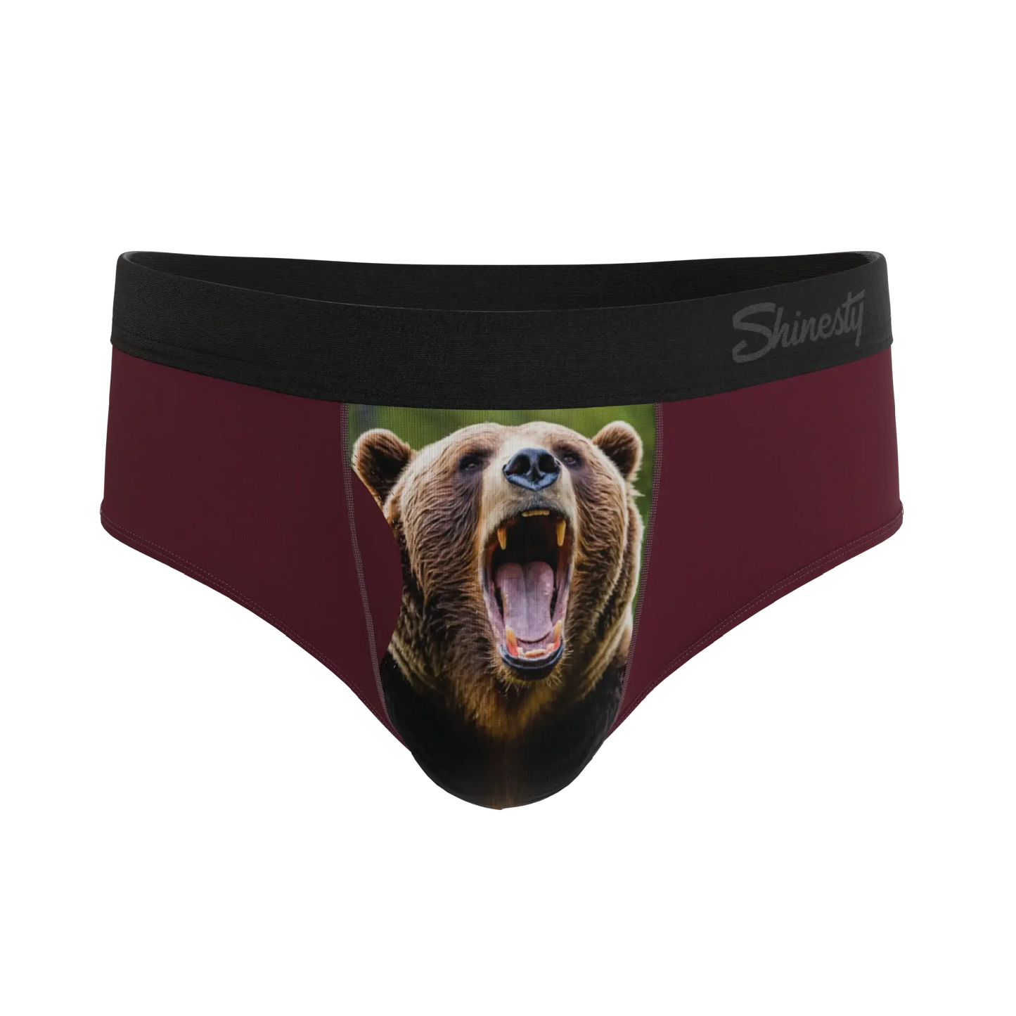 The Scare Bear | Grizzly Bear Ball Hammock® Pouch Underwear Briefs - Shinesty - Flyclothing LLC