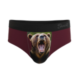 The Scare Bear | Grizzly Bear Ball Hammock® Pouch Underwear Briefs - Shinesty - Flyclothing LLC