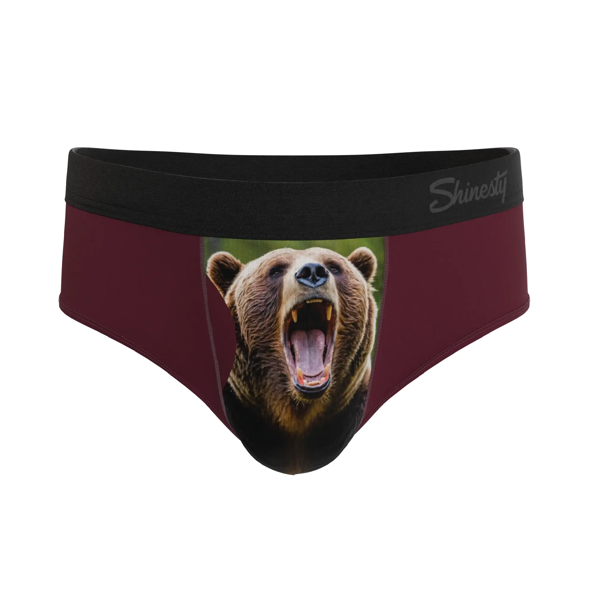 The Scare Bear | Grizzly Bear Ball Hammock® Pouch Underwear Briefs - Shinesty - Flyclothing LLC