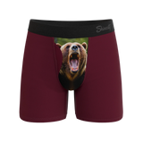 The Scare Bear | Grizzly Bear Ball Hammock® Magnum Big Pouch Underwear - Shinesty - Flyclothing LLC