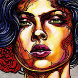 Black Market Art Company Scarlet Print