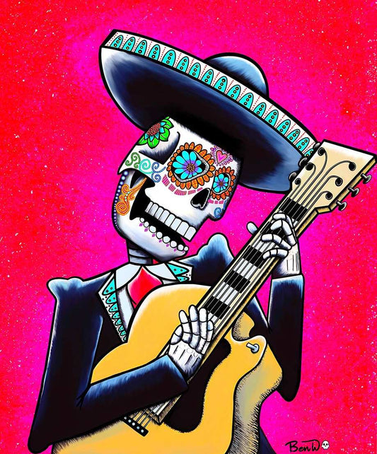 Black Market Art Company Scaryachi Print - Black Market Art Company - Flyclothing LLC