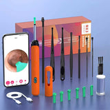 Ear Cleaner with Camera Set HD Ear Sticks Otoscope USB C Charging Endoscope Wax Removal Tool Earpick Ear Cleaning Set NK3 Pro - ZeeBelle.com - Flyclothing LLC