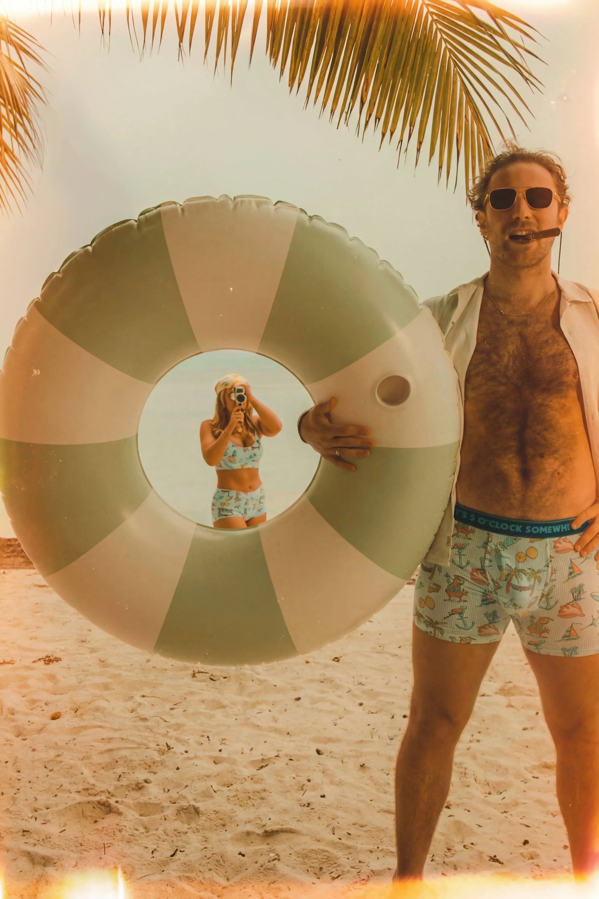 The Boat Drinks | Shinesty x Margaritaville® Boob Hammock™ Scoop Bralette - Shinesty - Flyclothing LLC