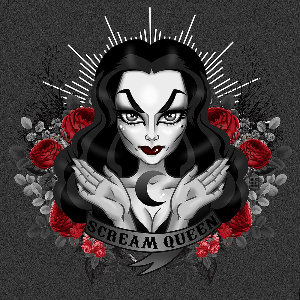 Black Market Art Company Scream Queen Print